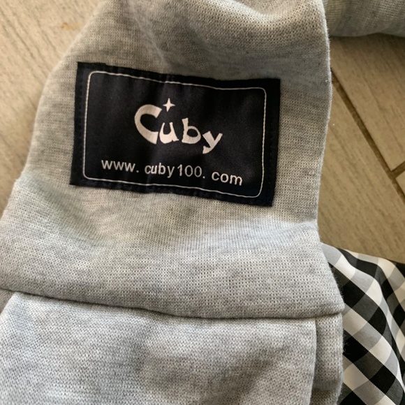 Dog Sling Cuby 100 Lined Gray - Picture 4 of 9